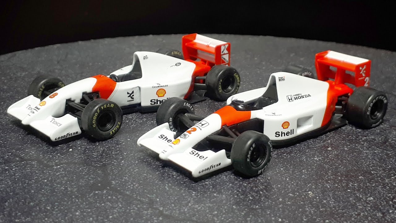 1/64 McLaren MP4/6 F1 1991 by Kyosho diecast & quick MP4/8