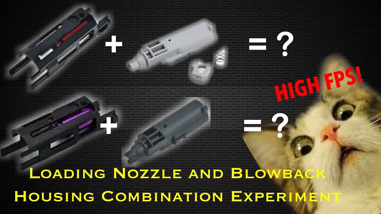 GBB pistol BBH and Nozzle combination experiment