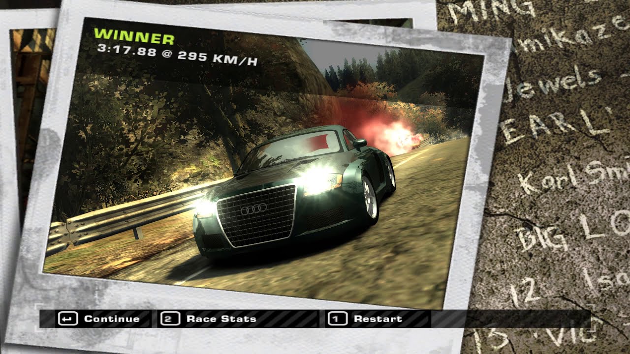 NFS MW Beating Razor With Audi TT (Junkman Parts)
