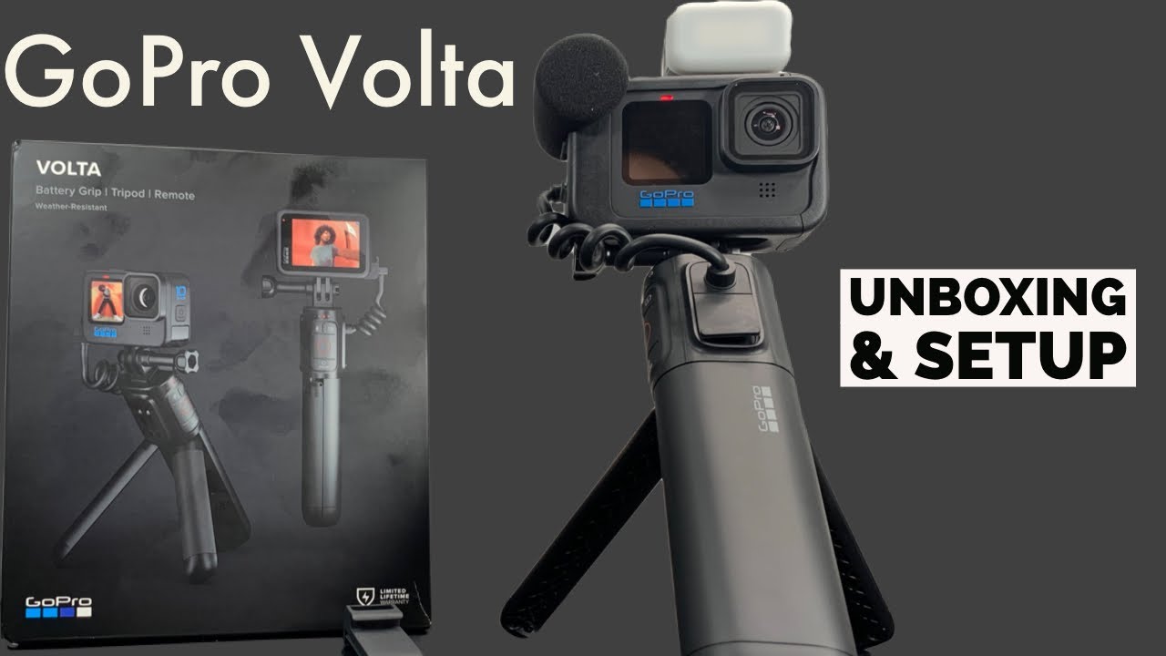 GoPro Volta |  Battery Grip for GoPro Hero 10 Black (and 9) | Unboxing, Setup, & First Impressions