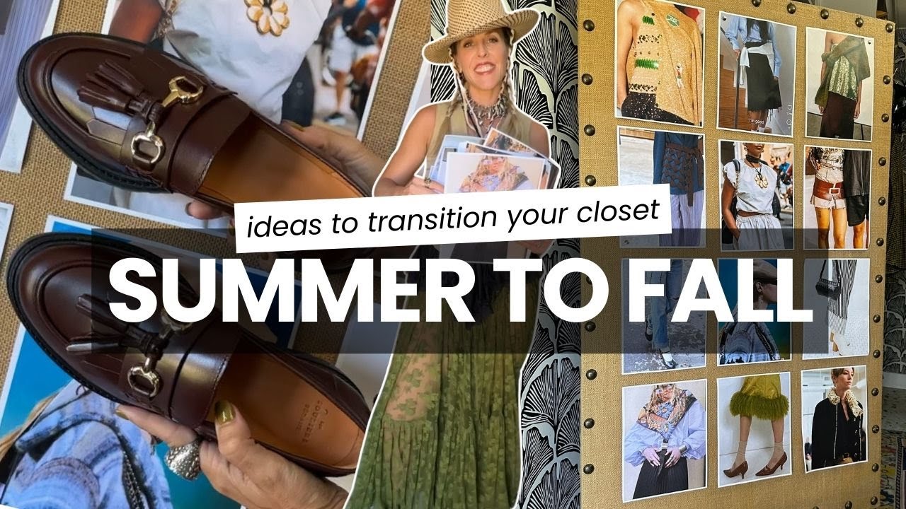 THE FALL SHIFT/FROM SUMMER TO FALL 'HOW TO TRANSITION YOUR OUTFITS FOR FALL'