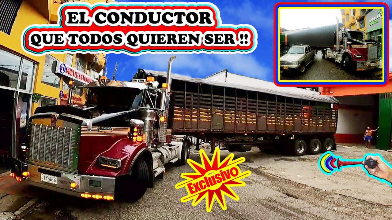 EL CONDUCTOR QUE TODOS QUIEREN SER !! #tractomulas #conductores #reversas