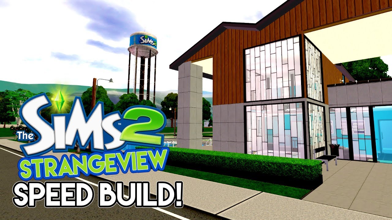 The Sims 2 Speed Building: Pleasantview Community Center!