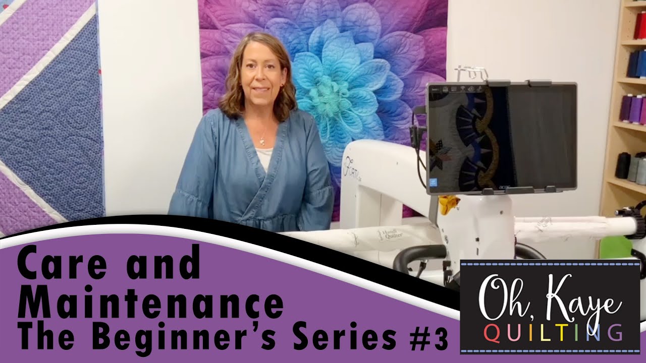 Care and Maintenance of a Handi Quilter Longarm