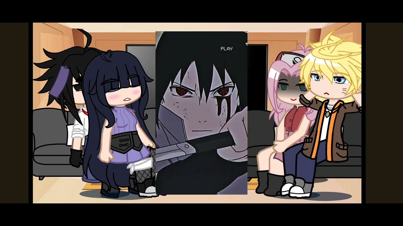 Time 7 x Hinata reagindo a sasuhina (Sasuke x hinata)😁♥