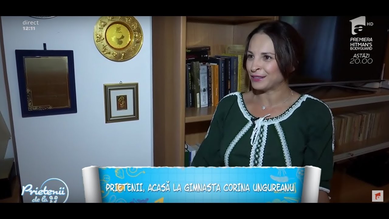 Gimnasta Corina Ungureanu ne-a deschis ușa casei sale. Sportiva ne arată medaliile câștigate
