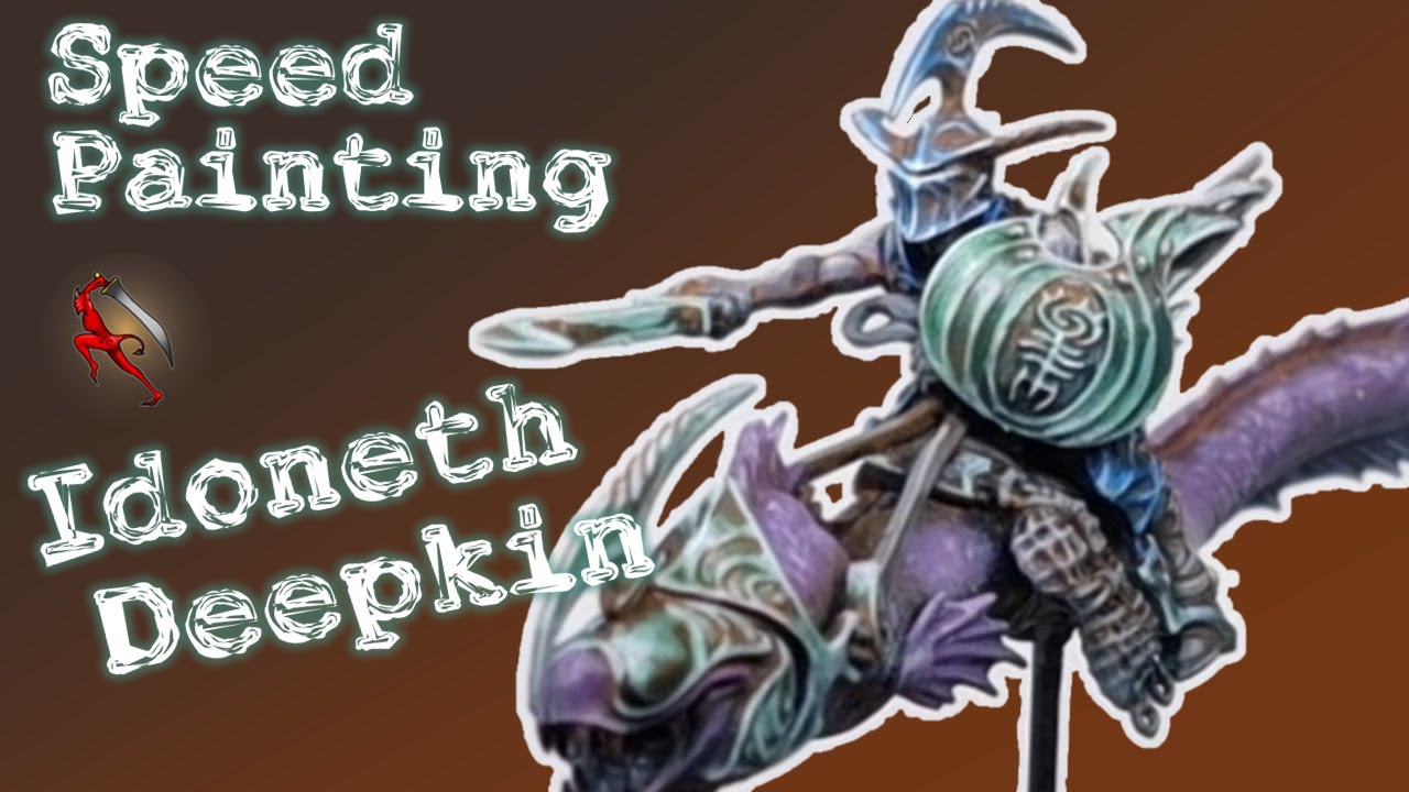 Painting Idoneth Deepkin for Age of Sigmar