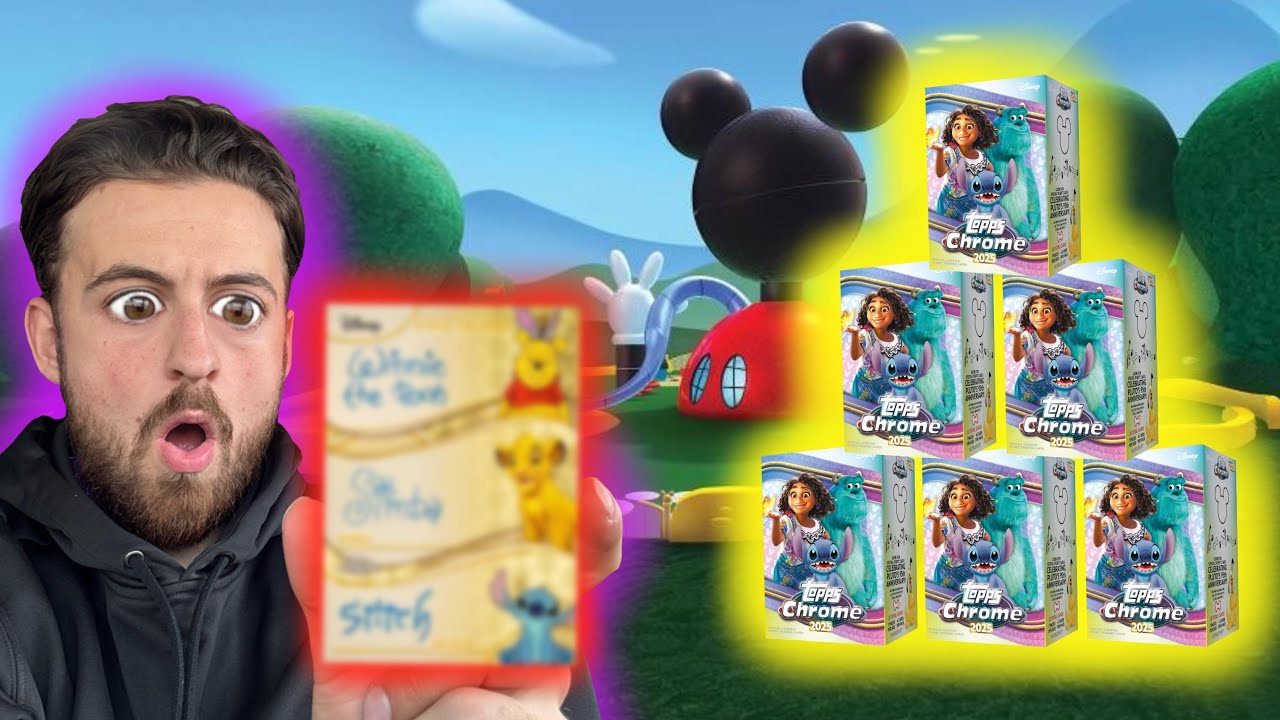 НЕ МОГУ ПОВЕРИТЬ, ЧТО Я ЭТО СДЕЛАЛ! **Disney Topps Chrome 2025**