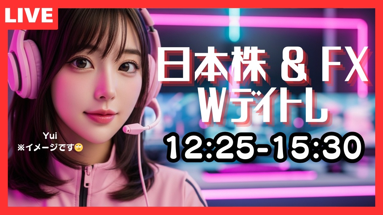 【2026.3.2(月)PMデイトレライブ】午後も日本株&FX💰私のガチトレードすべてみせます！🤗