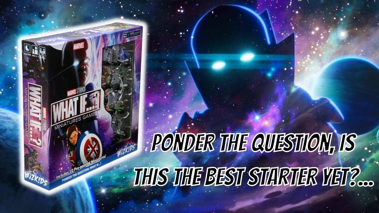Heroclix Unboxing: Marvel Studios Disney Plus What If? Miniatures Game Starter Set Thanks to WizKids