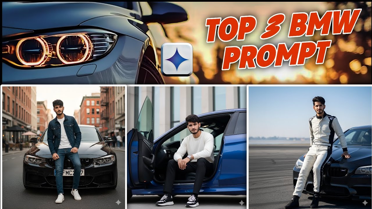 New Trending Ai Retro Style Vintage Photo Editing Prompts | TOP 03 BMW PROMPTS FOR GEMINI MUST WATCH