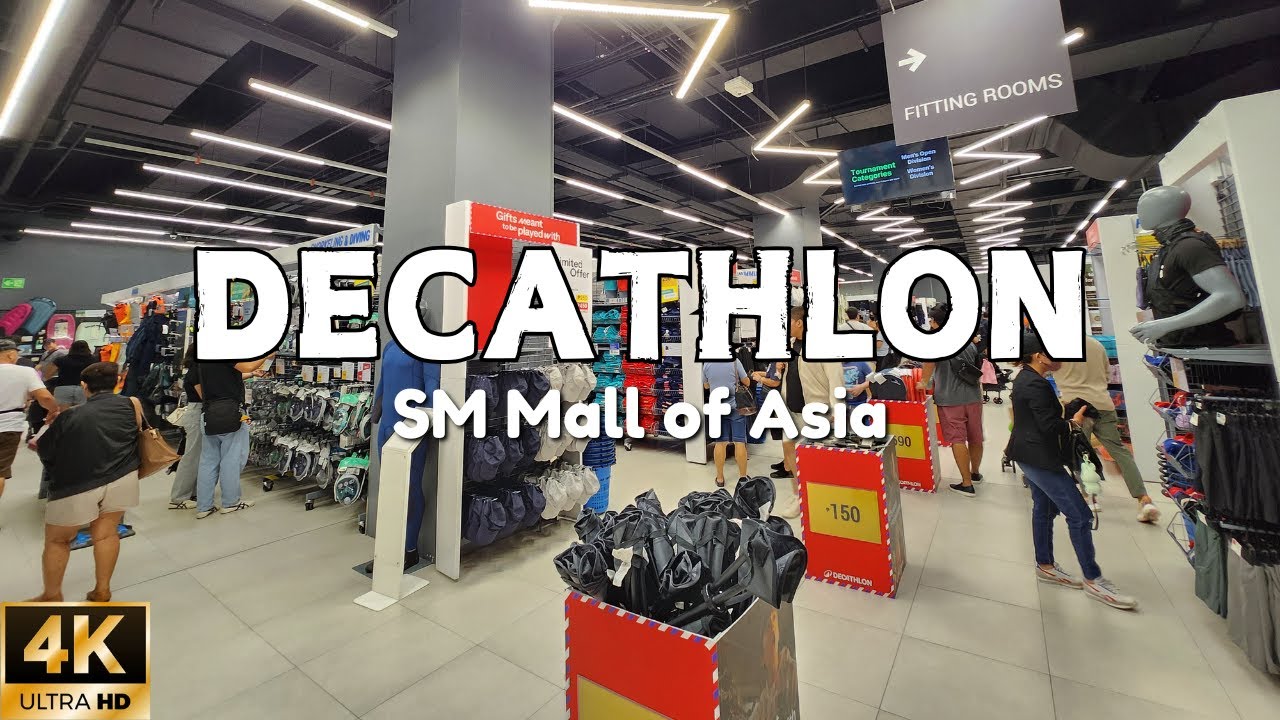 [4K] DECATHLON MOA: One of the country’s biggest sporting goods retailers | Philippines 2024