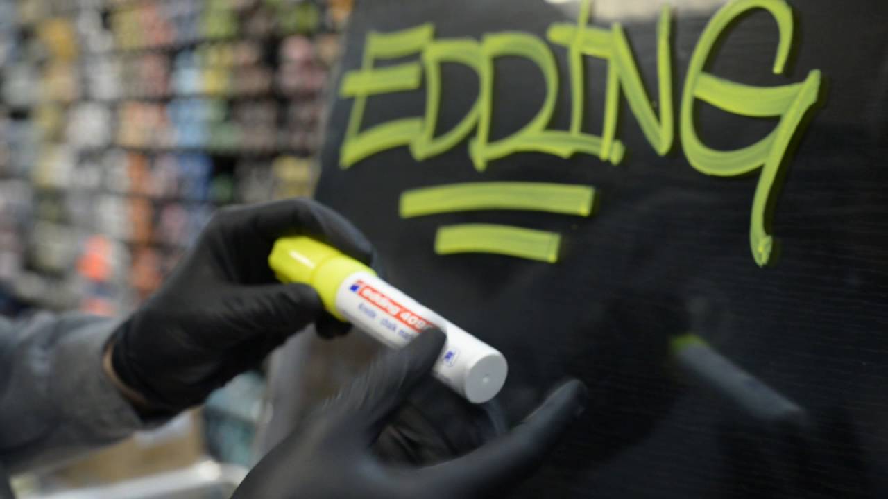 Видео тест Graffitimarket Edding 4090