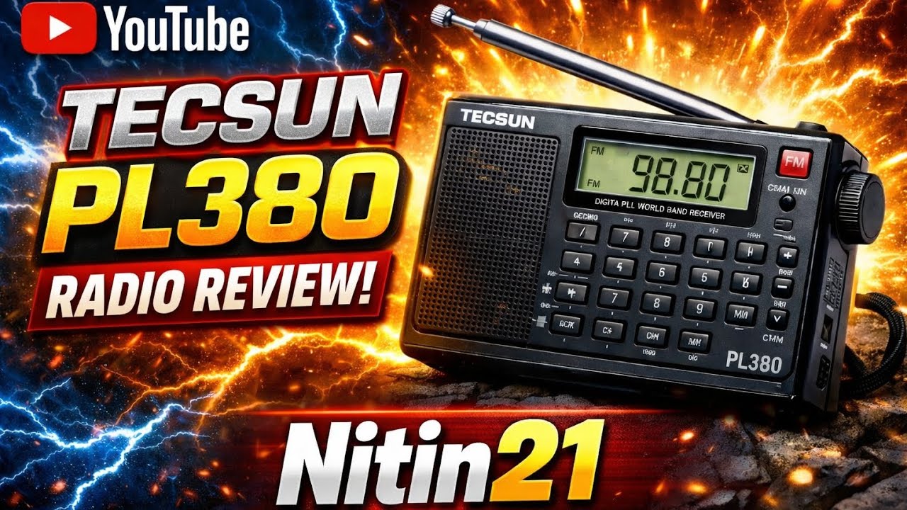 NiTiN21 - Tecsun PL-380 Review (Radio) #review #radio 