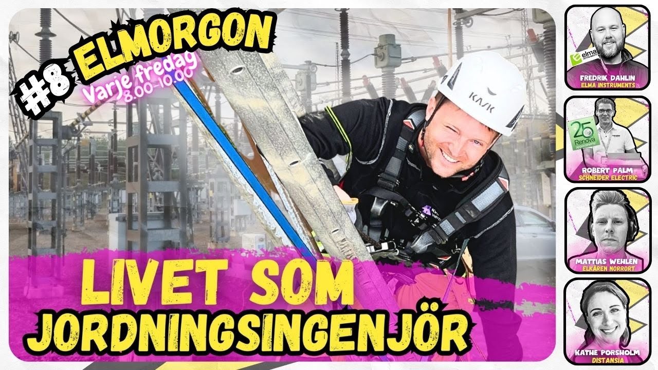 #8 ELMORGON | Livet som jordningsingenjör | Så tar du hand om dina instrument | RENOVA FYLLER 25 år