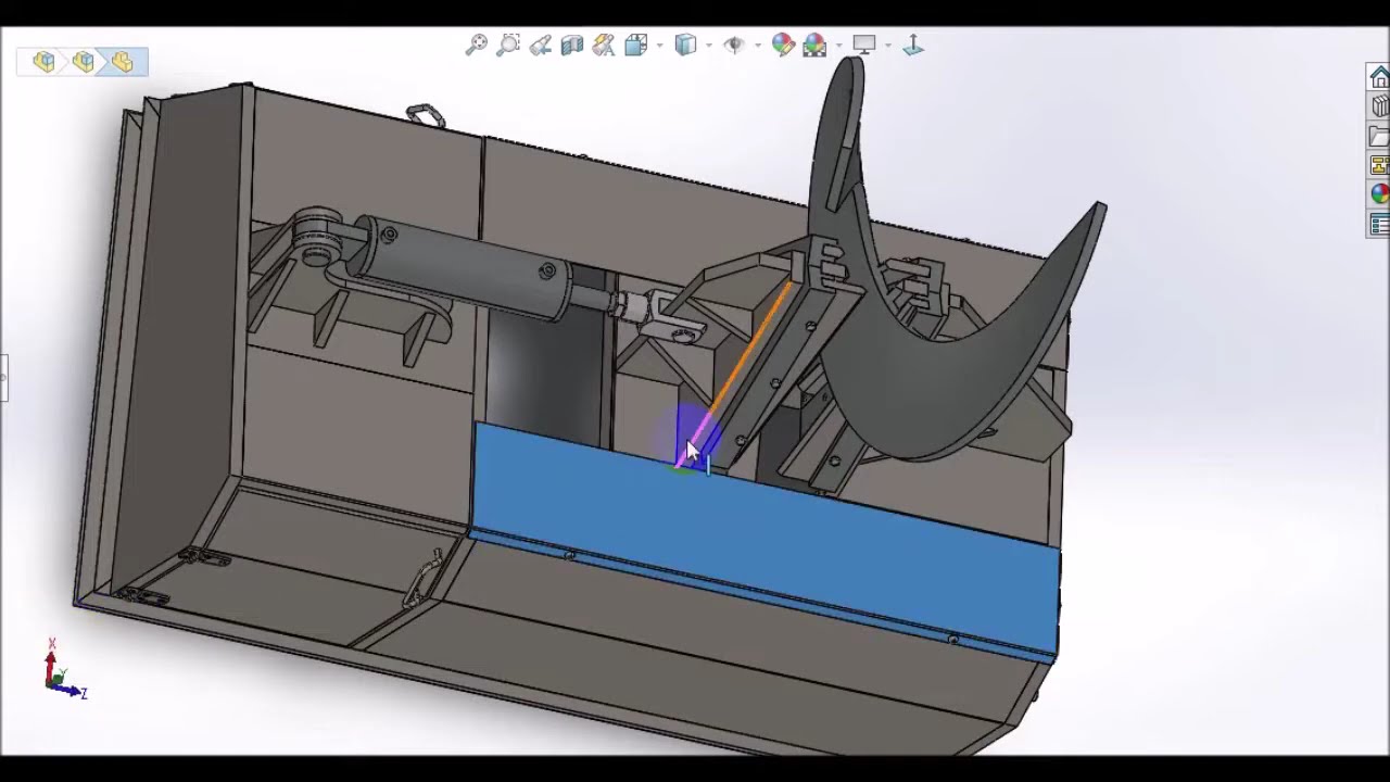 Solidworks Thiết kế lắp Ráp máy ép cánh vít.