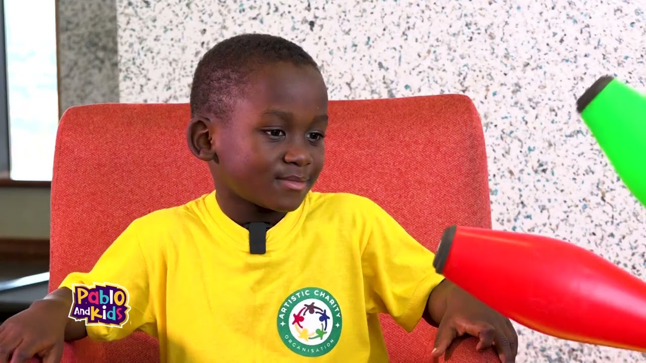 5YR OLD NAJIB NSEREKO THE ACROBAT ON PABLO AND KIDS SHOW