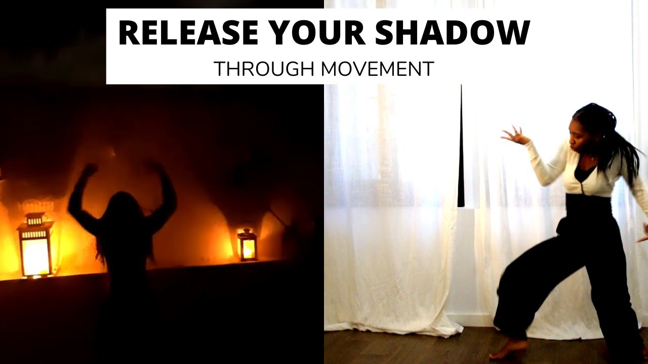Shadow Work Guided Movement Exercise (Super Powerful!) 🌘 Release Blockages &  Feel Whole Again