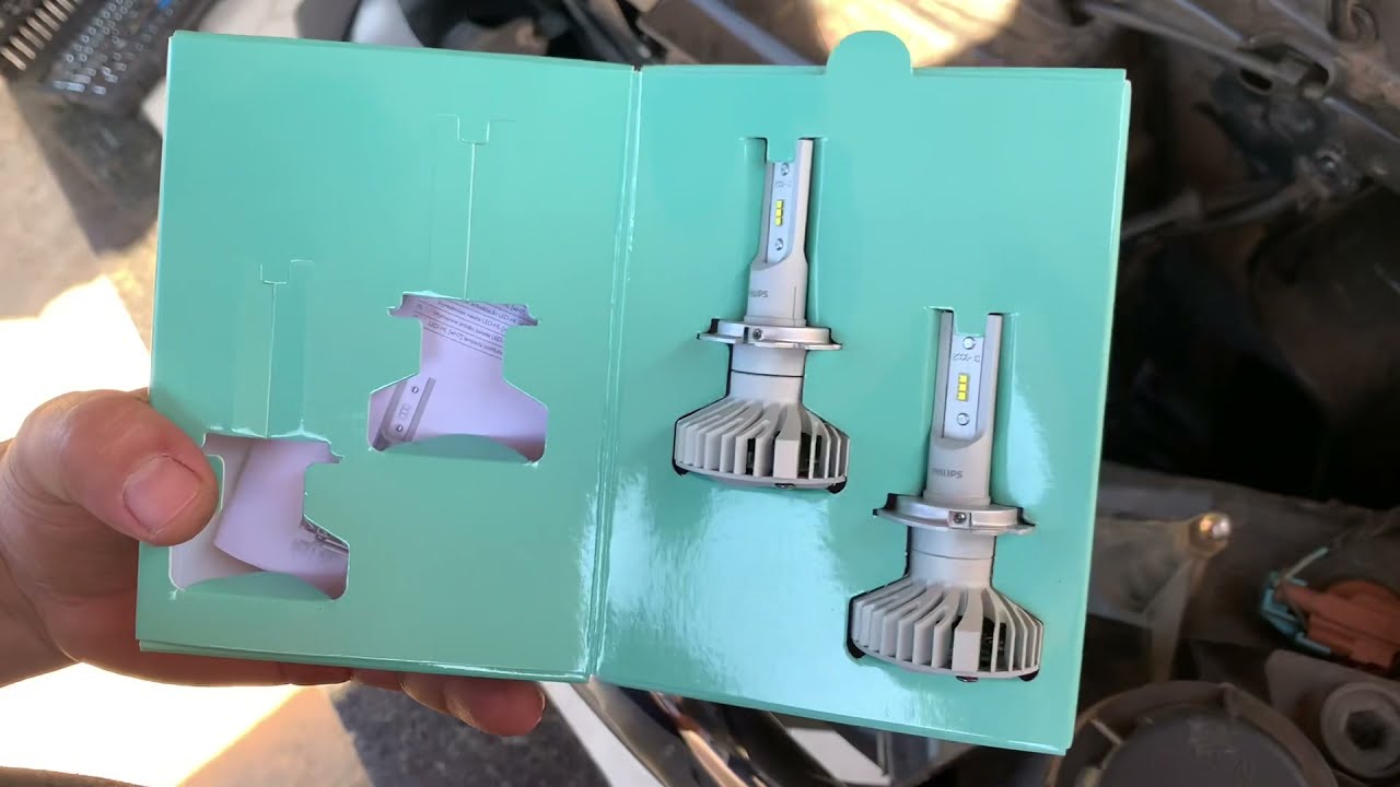 Como trocar a lâmpada do farol da camionete S10 executive. Lâmpada de led H7