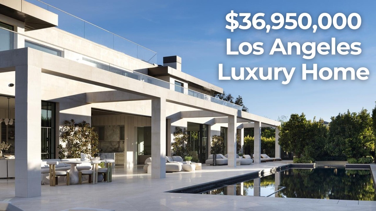 This is What $37 MILLION DOLLARS Gets You in Los Angeles | Luxury Home Tour