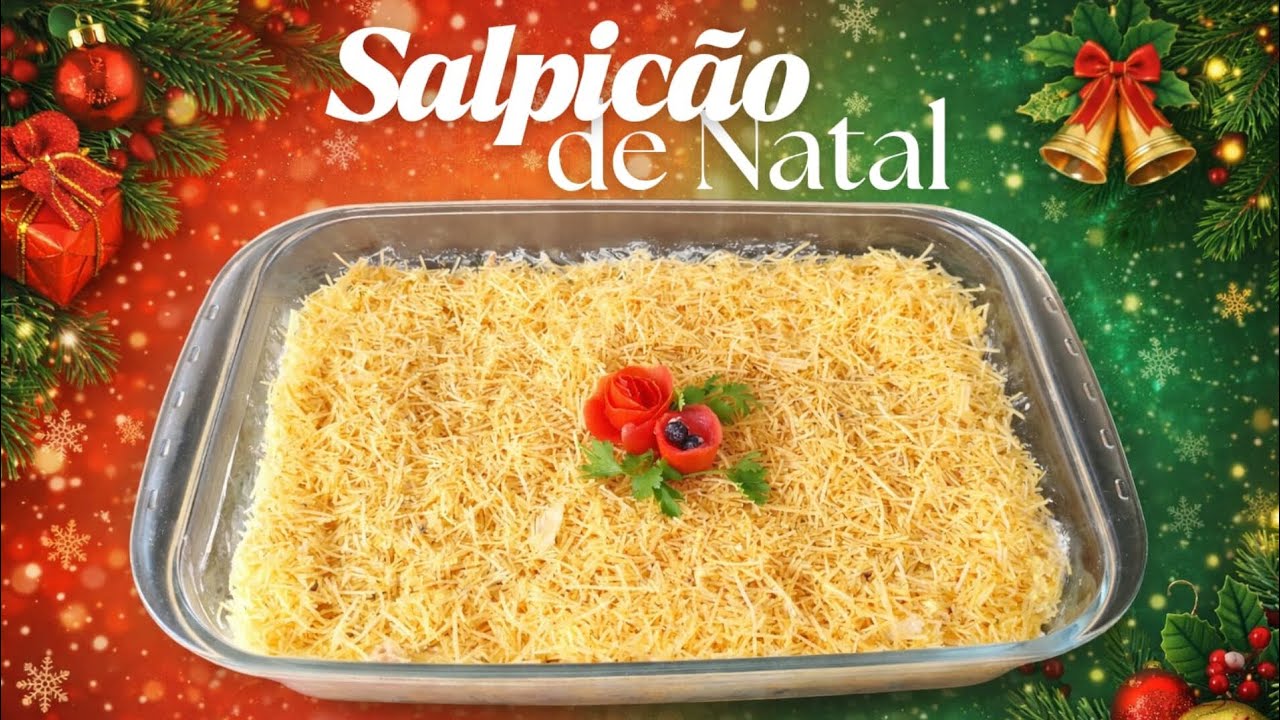 SALPICÃO DE FRANGO DIFERENTE 😋