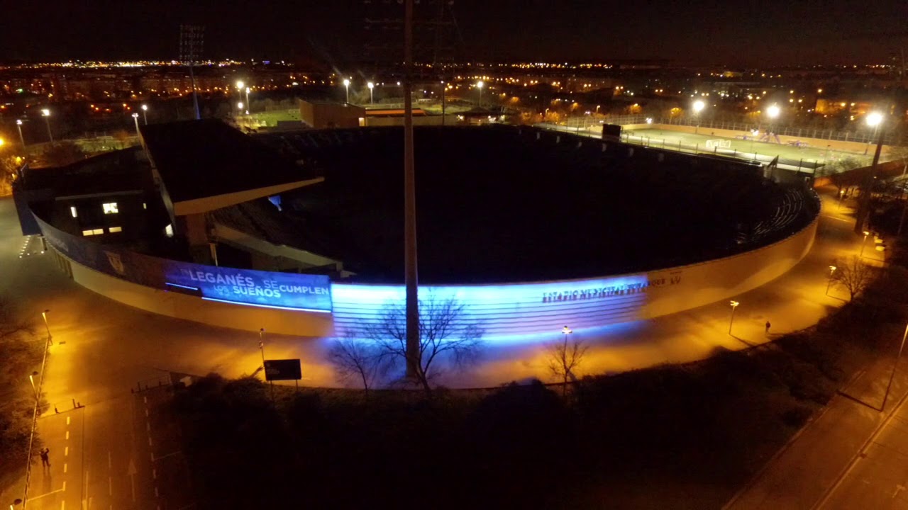 ESTADIO MUNICIPAL BUTARQUE (LEGANÉS) ILUMINACIÓN