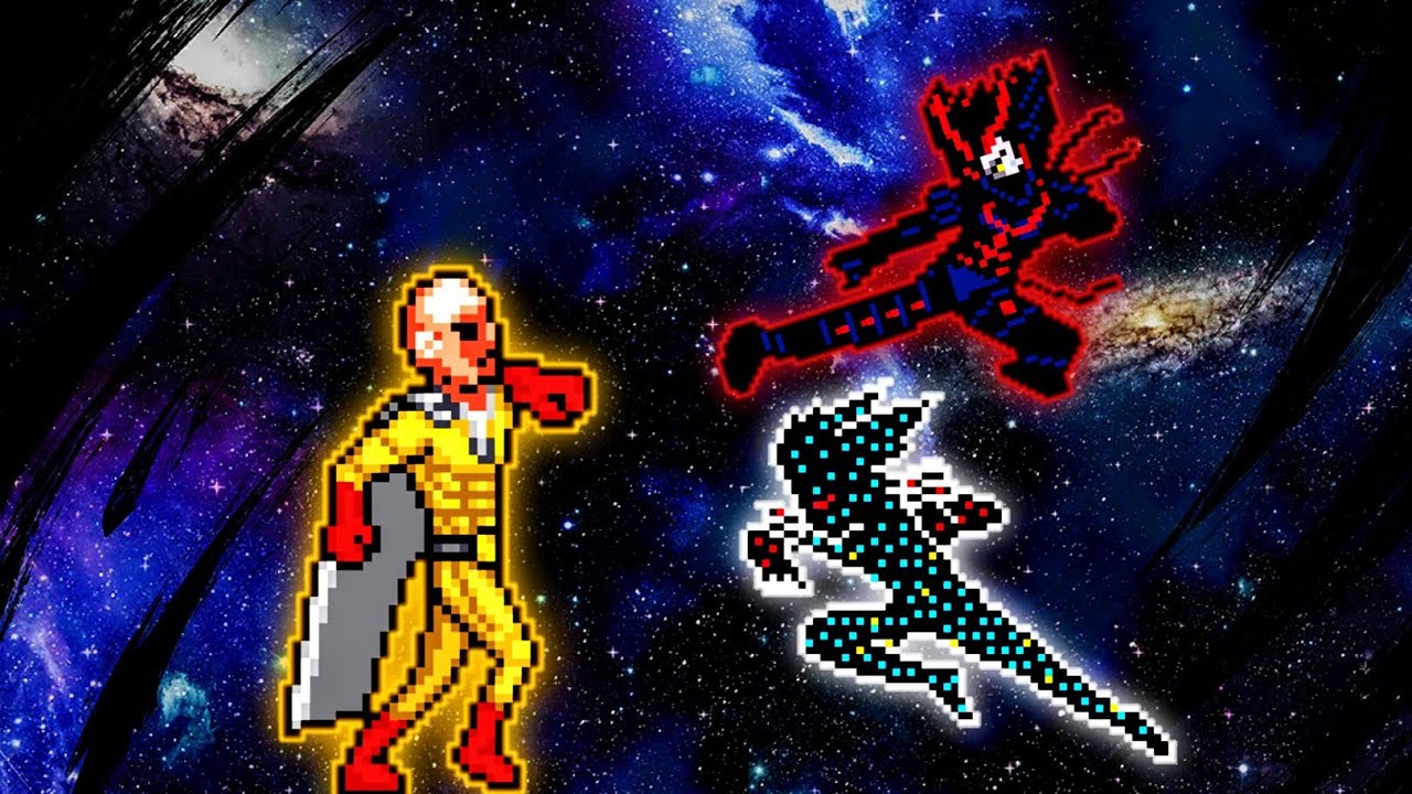 Accurate Saitama Serious Mode VS Double Monster Garou OP in Jump Force Mugen🔥