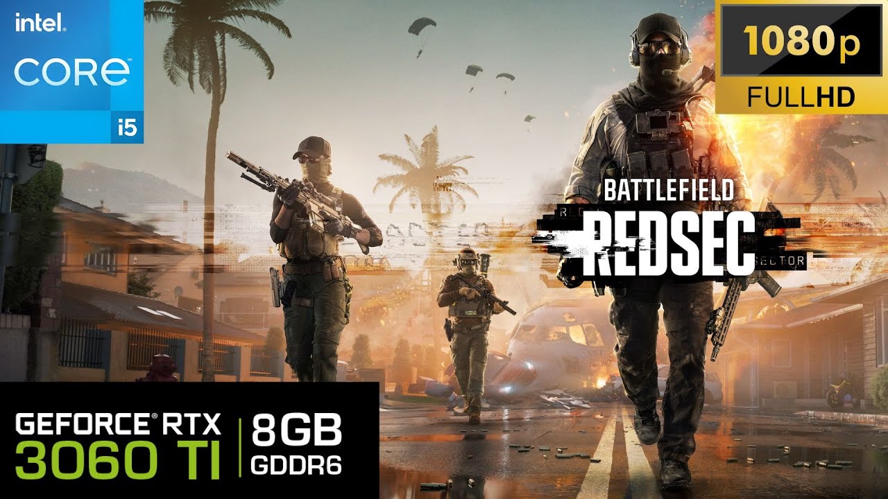 Battlefield 6 Gauntlet Full HD: NVIDIA RTX3060Ti 8GB | Intel Core i5 12400F | 32GB RAM DDR4