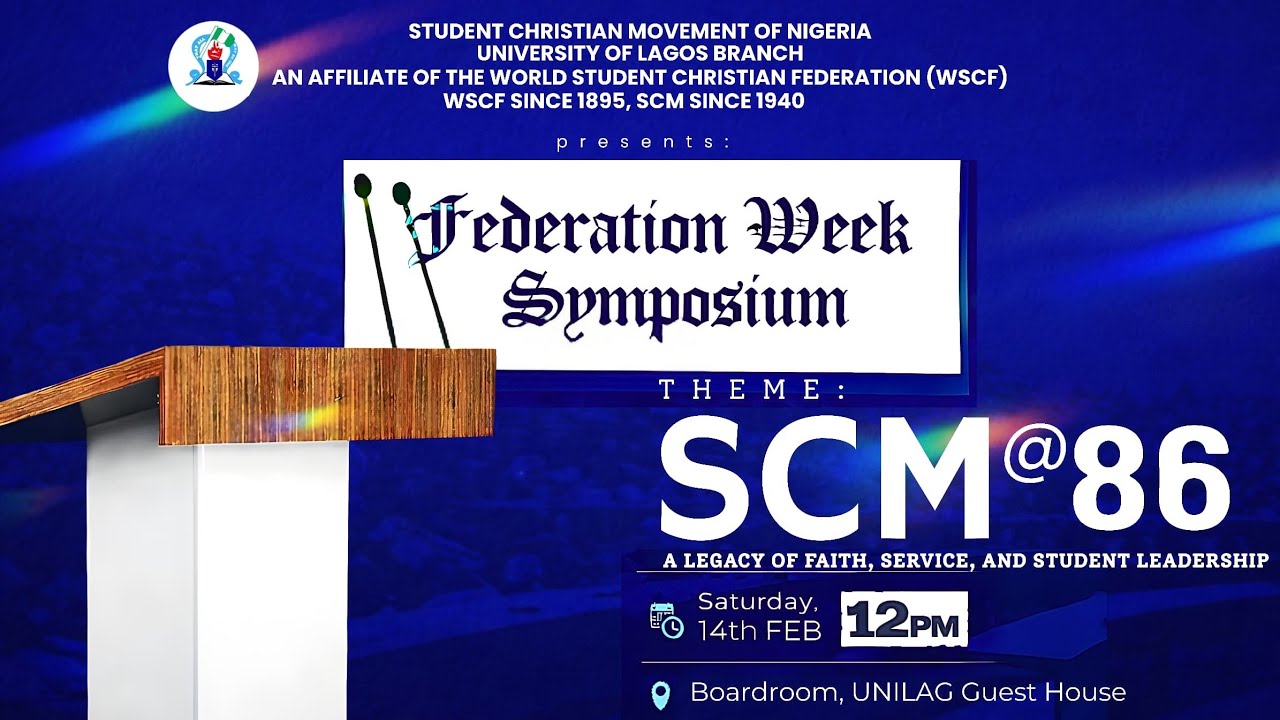 FEDERATION WEEK SYMPOSIUM || SCM@86