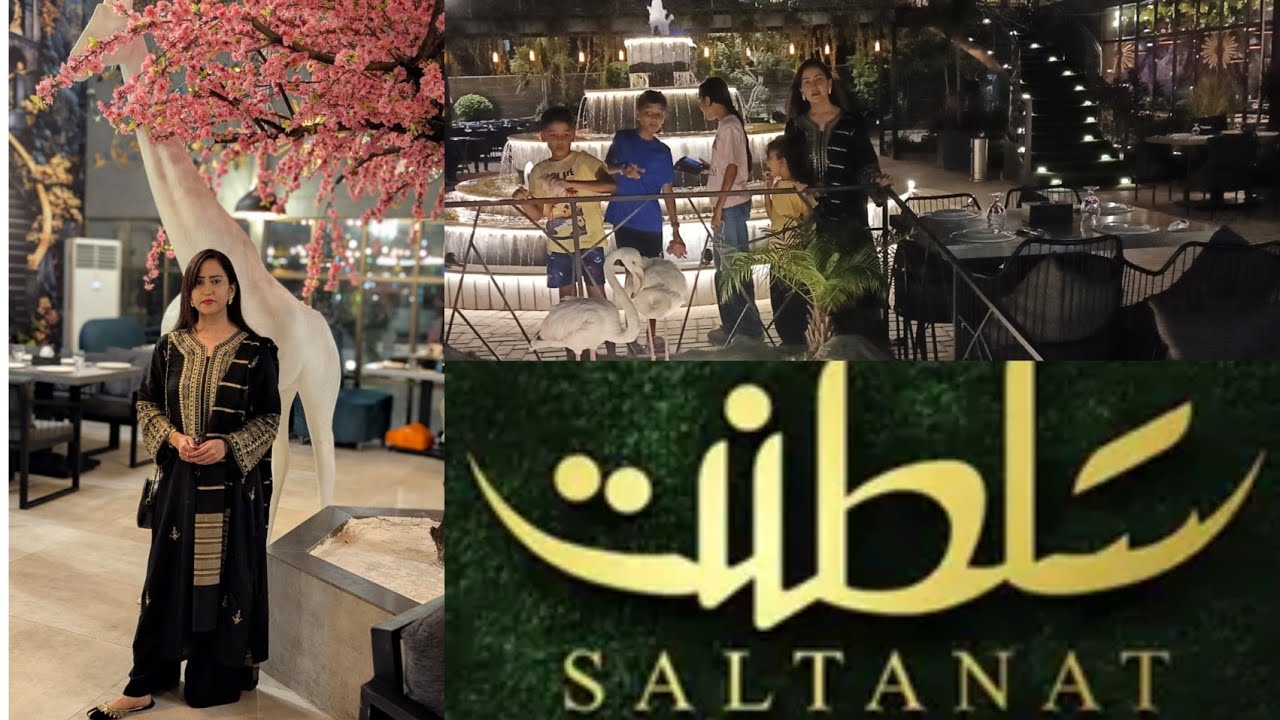 Saltanat restaurants karachi blog ||Fine dining experience & Ambiance. 