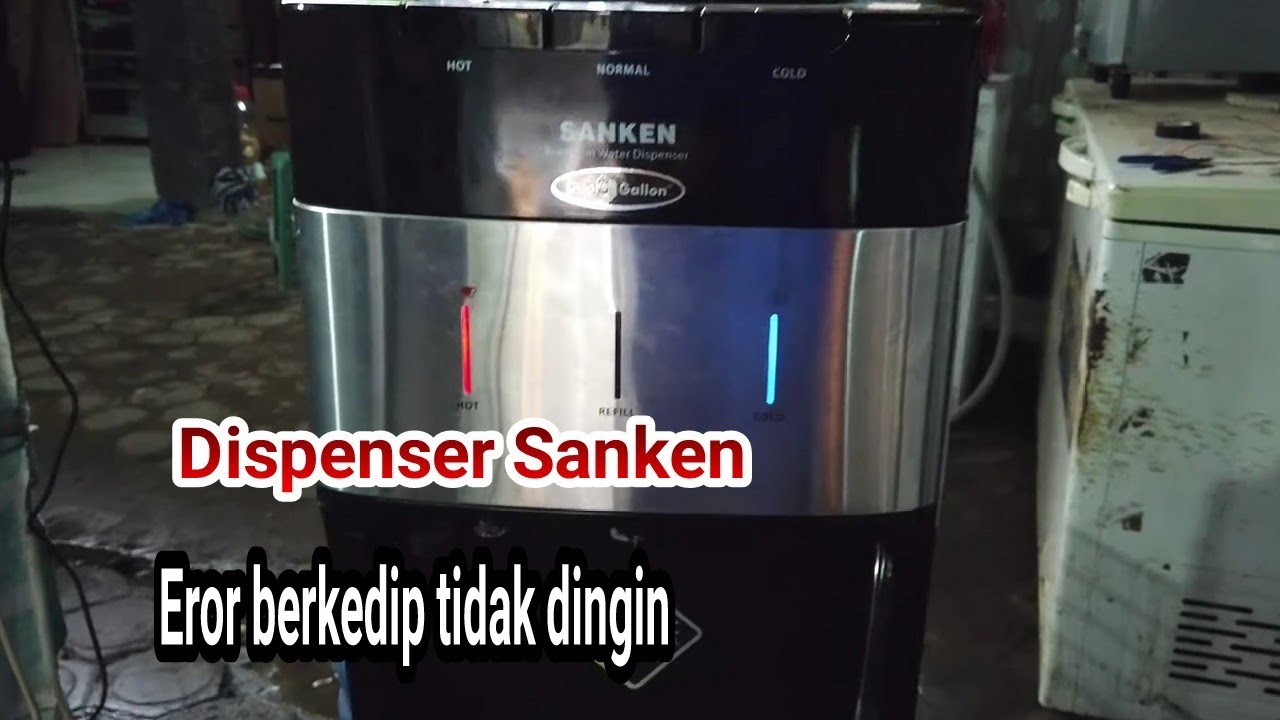 CARA MEMPERBAIKI DISPENSER SANKEN