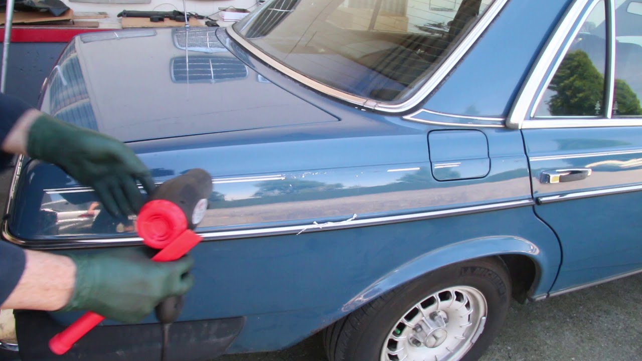 How I Remove Stick On Auto Pinstriping Without Damaging the Paint.