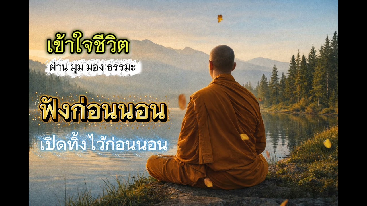 ธรรมะก่อนนอน ฝึกใจให้สงบถึงแม้ชีวิตจะไม่สงบ