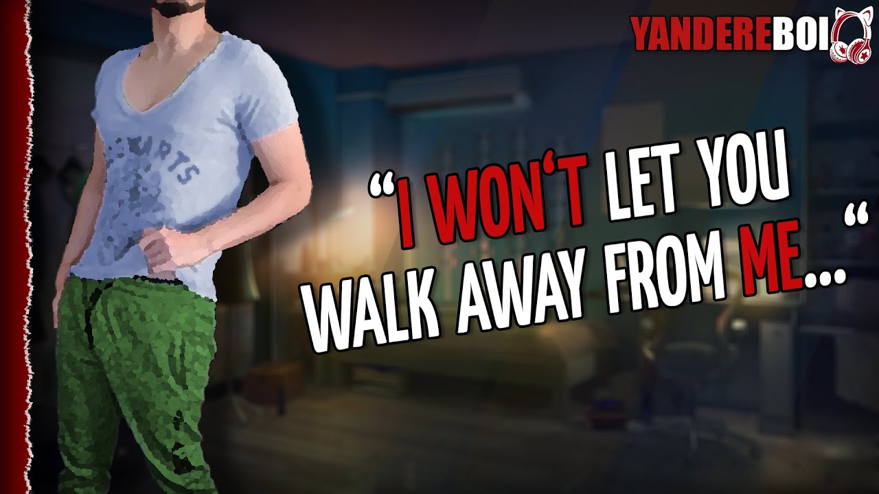 Desperate Boyfriend Ties You Down to Bed [Yandere Boy ASMR RP] x Listener [You Flinch]