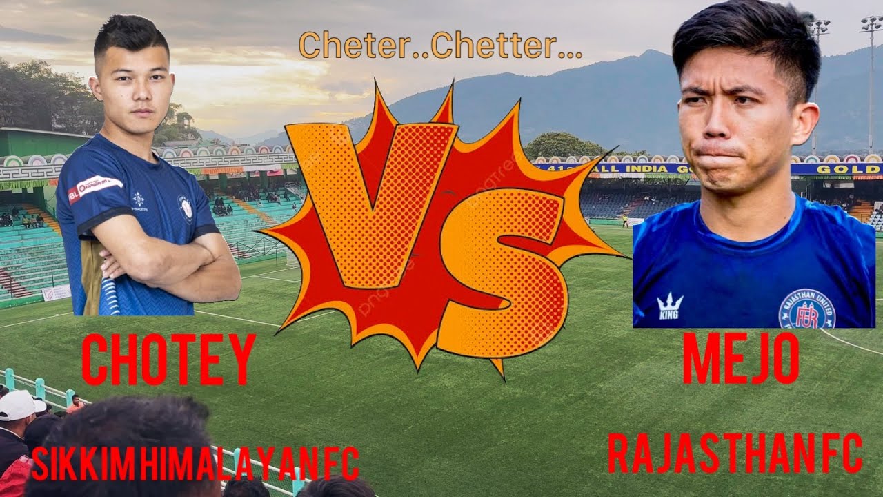 Aron Thapa vs Alan Thapa || Sikkim Himalayan Fc vs Rajesthan Fc || 41st Sikkim Governor’s Cup. ⚽️