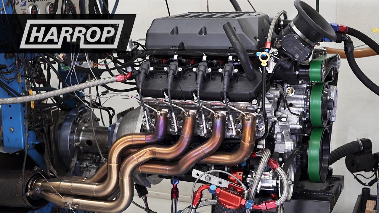 1300-сильный Ford 7.3 Godzilla V8 | Тестирование нагнетателя Harrop TVS2650