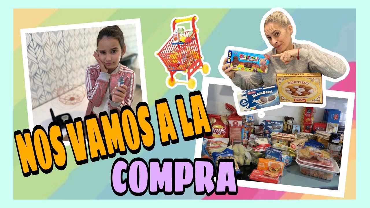 🛒NOS VAMOS HACER LA COMPRA SEMANAL!!! MARTINA SE HACE SUS PRUEBAS DE AZÚCAR 🤦‍♀️