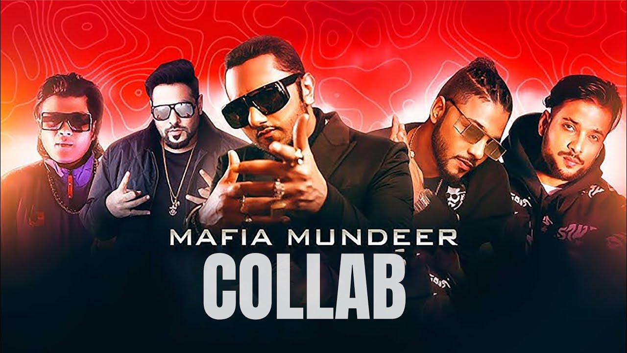 Mafia Mundeer - Collab ( Yo Yo Honey Singh, Badshah, Raftaar, Ikka, Lil Golu) (Music video)