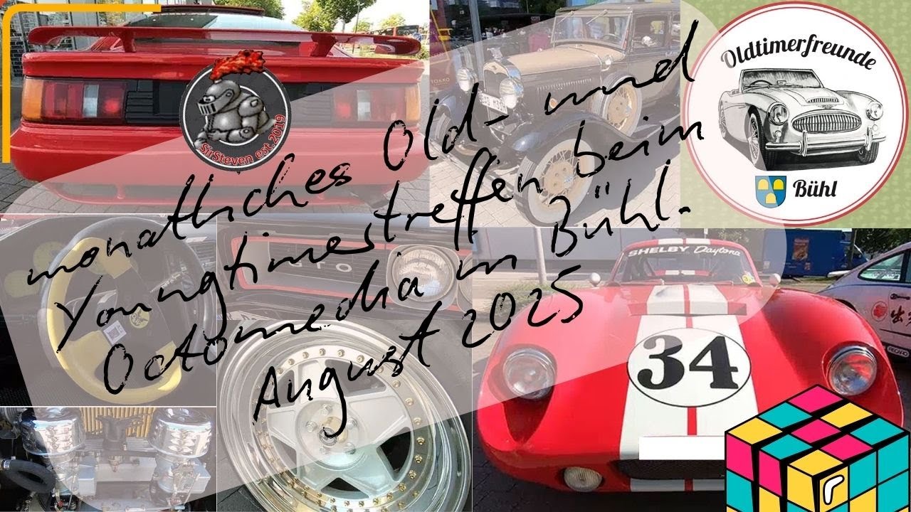 Old-  und Youngtimertreffen am Octomedia in Bühl August 2025 (Car Meet)