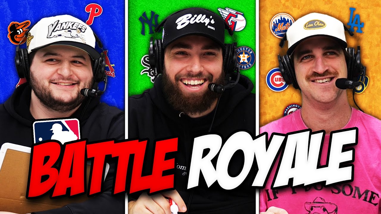 Playing MLB Trivia BATTLE ROYALE to see who knows the most ball