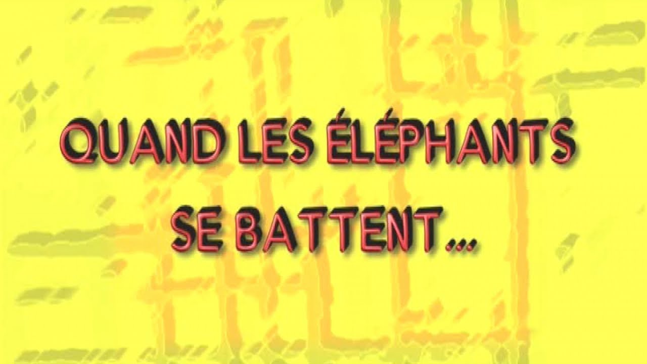 QUAND LES ELEPHANTS SE BATTENT ...SAISON1 EP10 - BURKINA FASO