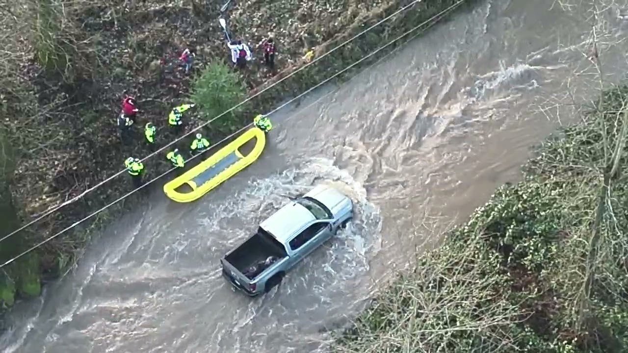 Six Rescued from Floodwaters in Molalla