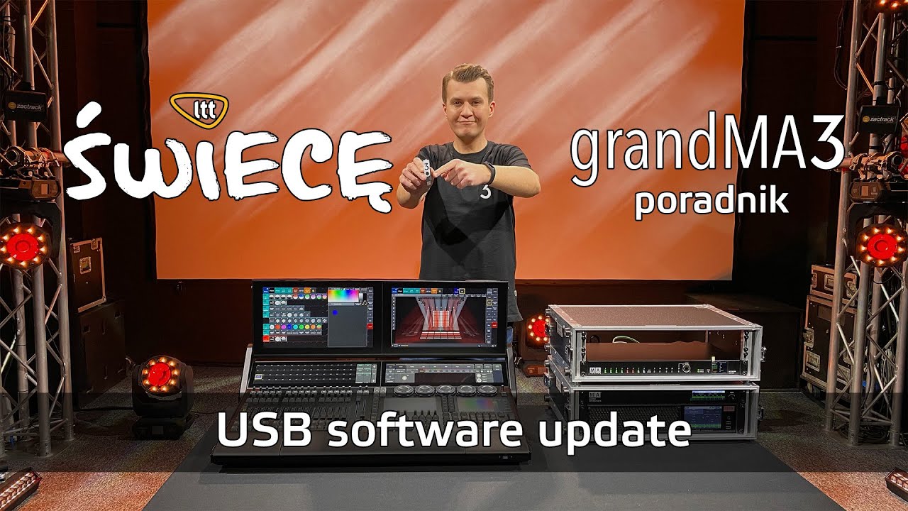 Poradnik grandMA3 - USB software update
