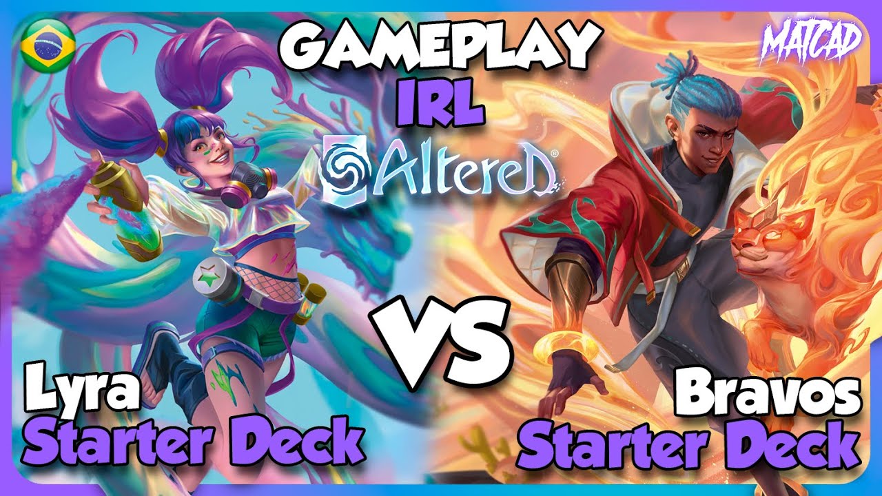 ALTERED TCG | Gameplay IRL - Bravos vs Lyra!
