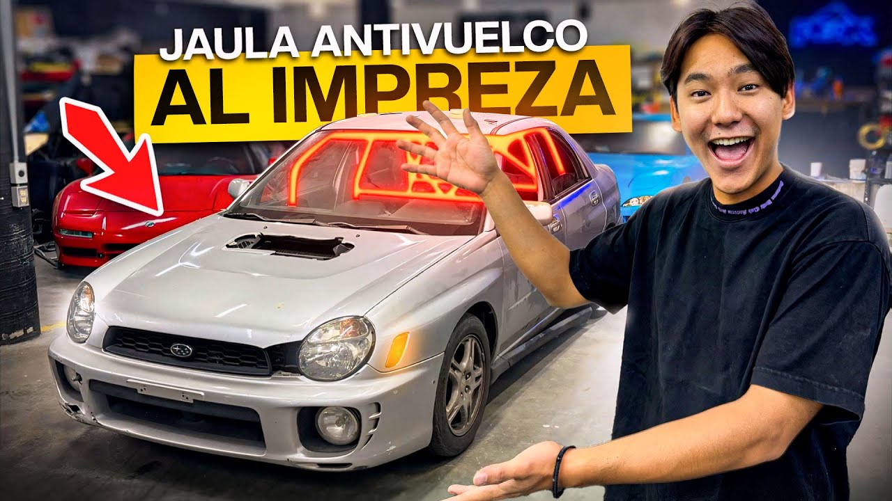 Jaula Antivuelco al Subaru Impreza de Rally (Roll cage) | Kenyi Nakamura
