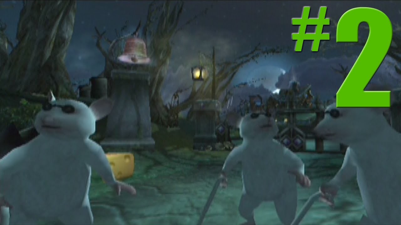 Shrek 2: Game Walkthrough Part 2 - Spooky Forest - No Commentary Gameplay (Gamecube/Xbox/PS2)