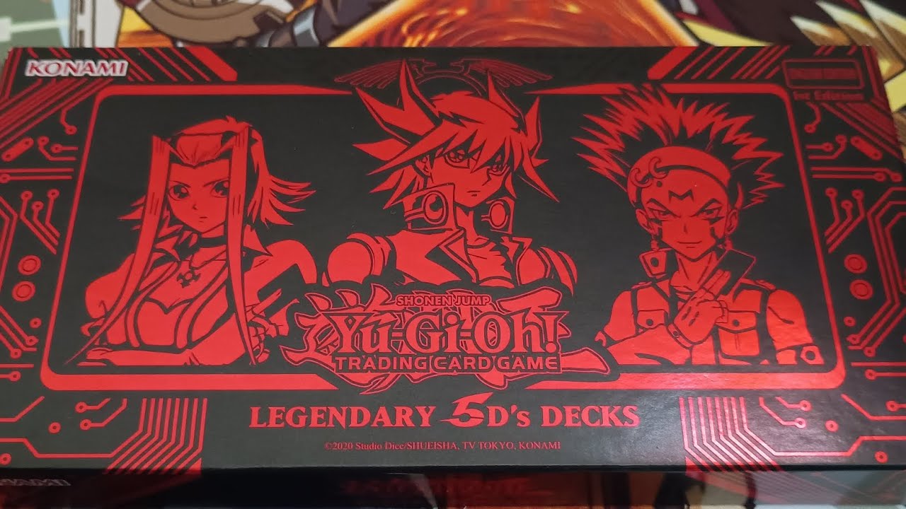YU-GI-OH - LEGENDARY 5D'S DECKS