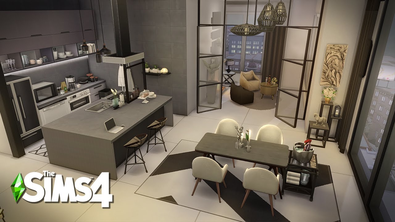 122 Hakim House | The Sims4 Stop Motion Build | NoCC |【シムズ４建築】
