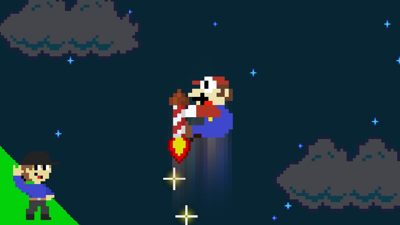 Mario's Firework misfired then this happened #Shorts