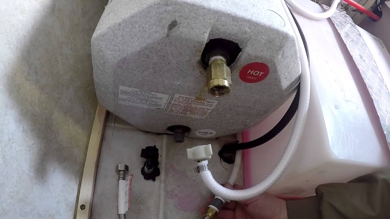 Installing a Waterheater bypass on my 2008 Aliner Classic